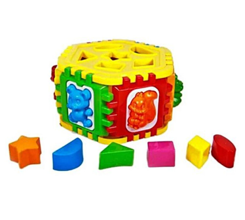 Логический сортер-шестригранник "ЯУ" (50-002)